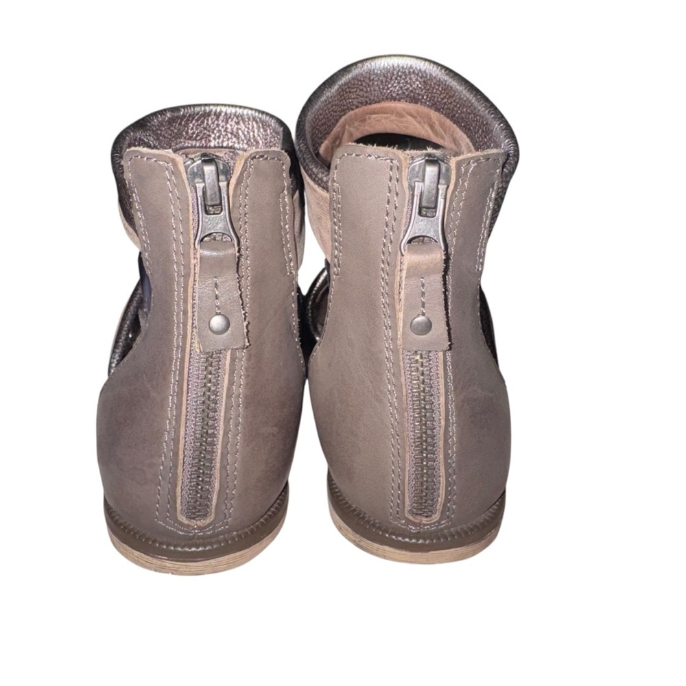 OTBT Souvenir Leather Comfort Sandals Zip Back Walking Shoes 8.5‎ Boho travel - Picture 5 of 7